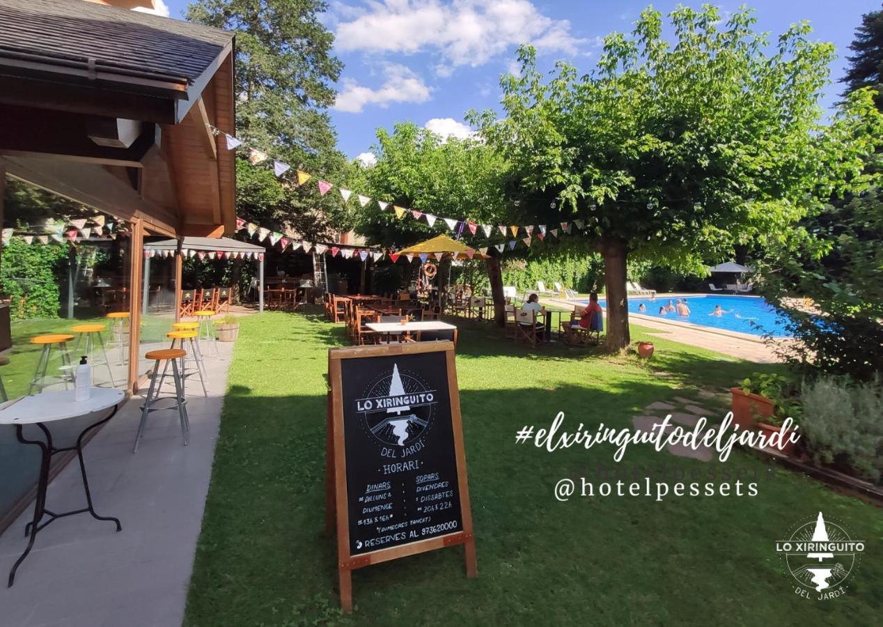 Hotel Restaurant Pessets & Spa ソート エクステリア 写真